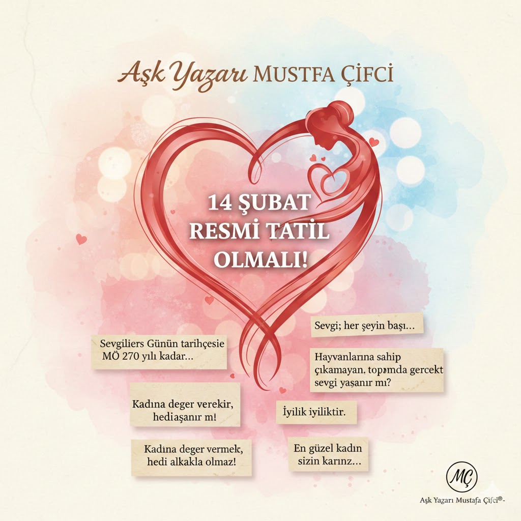 14 ŞUBAT RESMİ TATİL OLMALI!