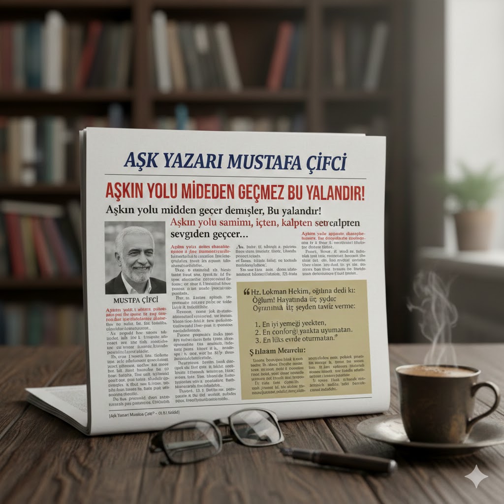 AŞKIN YOLU MİDEDEN GEÇMEZ BU YALANDIR!