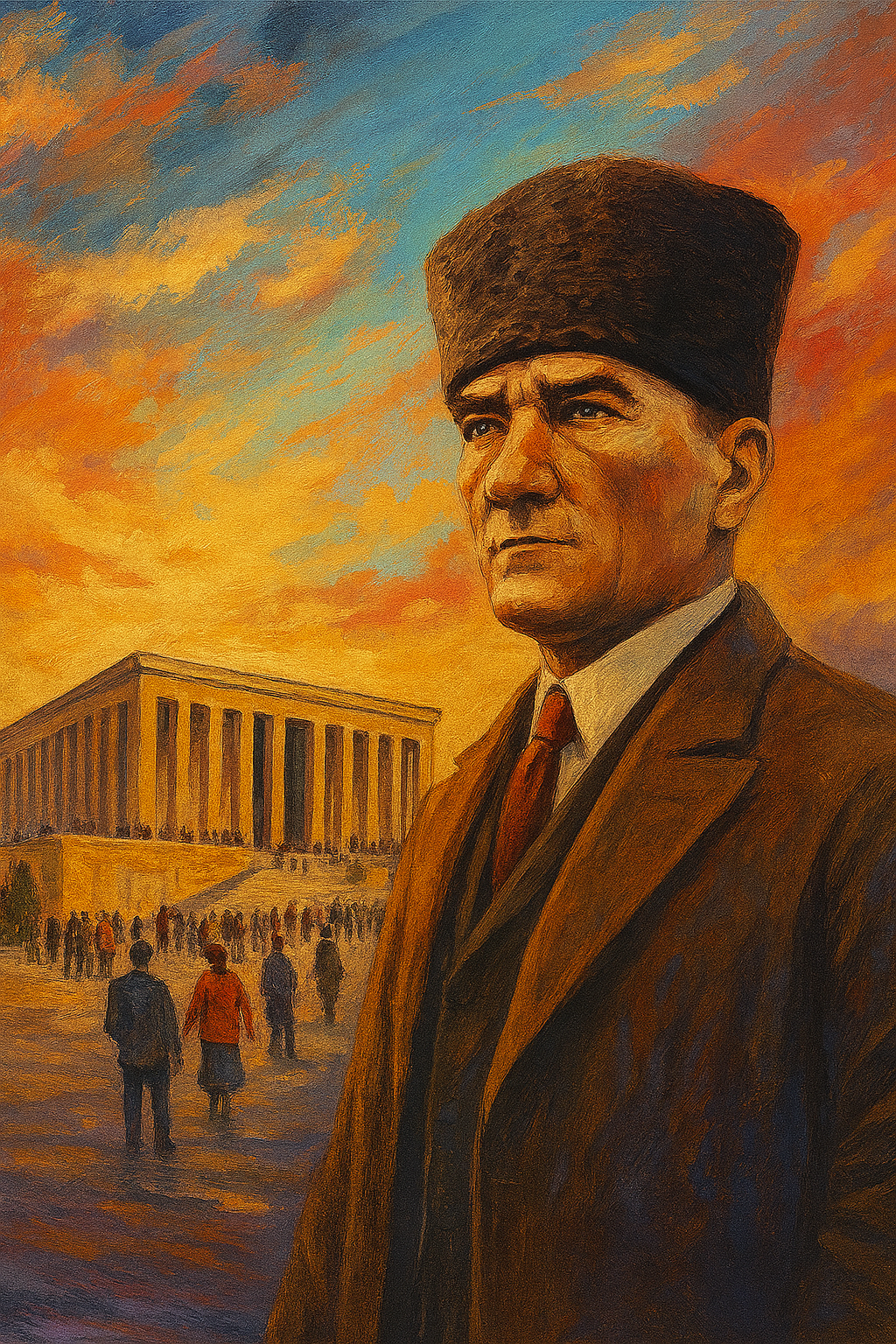 TÜM DÜNYANIN HEDİYE FİDAN GÖNDERDİĞİ YER ANITKABİR