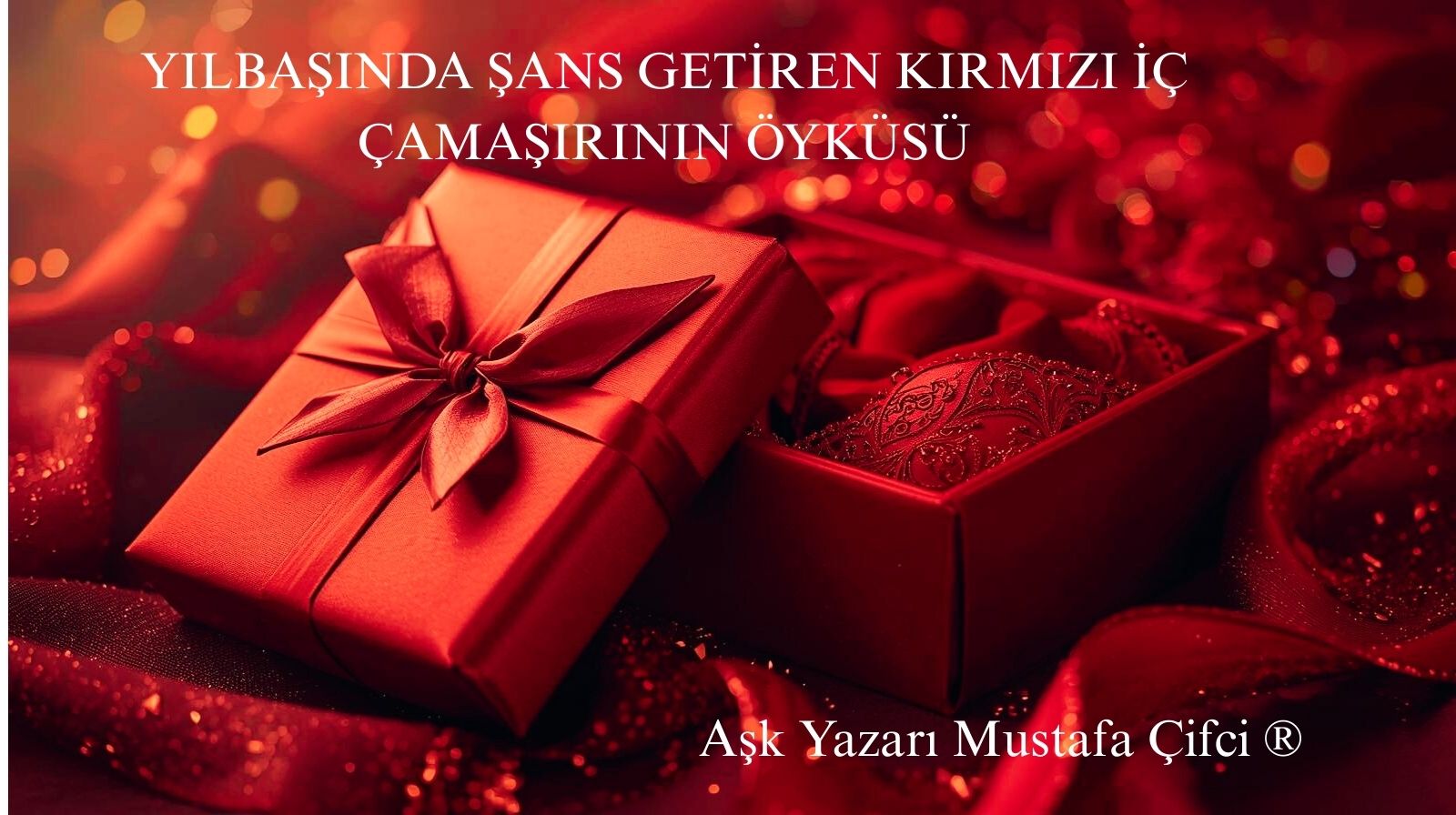 YILBAŞINDA ŞANS GETİREN KIRMIZI İÇ ÇAMAŞIRININ ÖYKÜSÜ