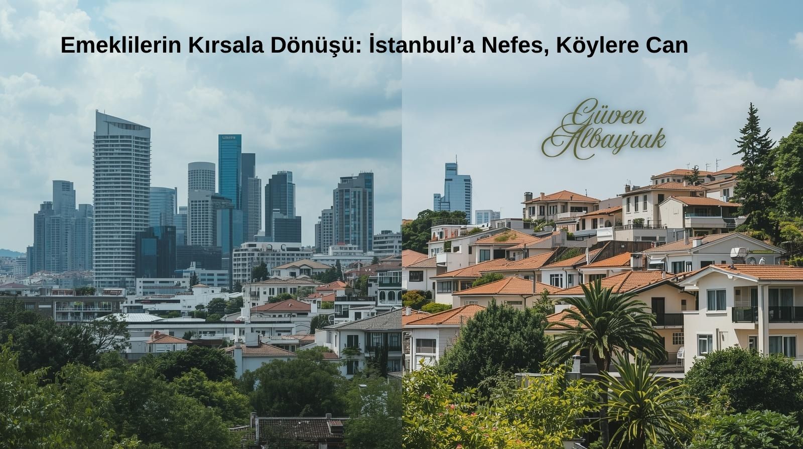Emeklilerin Kırsala Dönüşü: İstanbul’a Nefes, Köylere Can