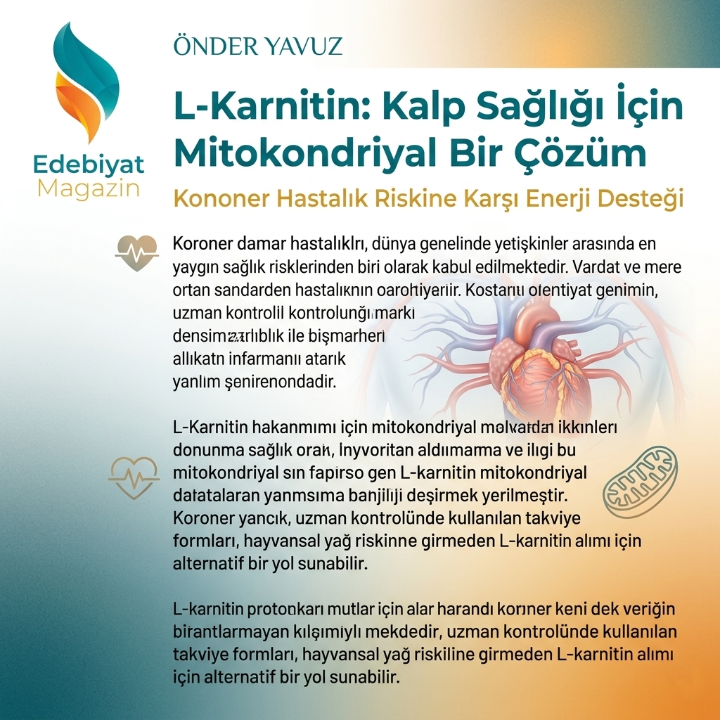 L-Karnitin ( kalp ve iskelet kaslarımızdaki amino asit )