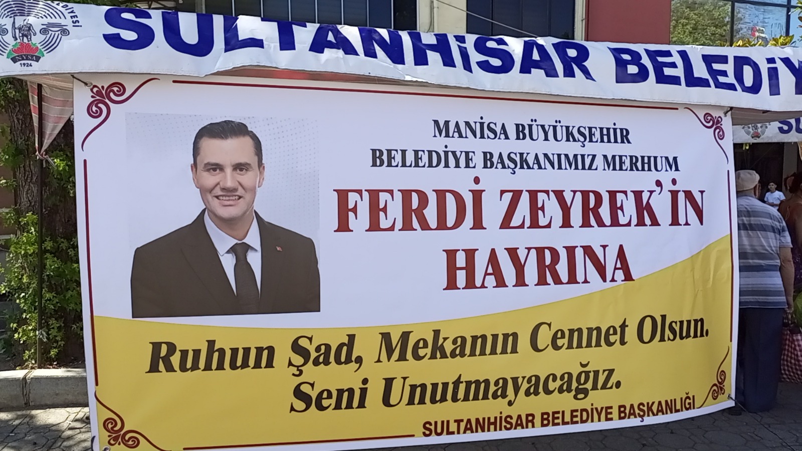Sultanhisar’da Ferdi Zeyrek İçin Anlamlı Lokma Hayrı