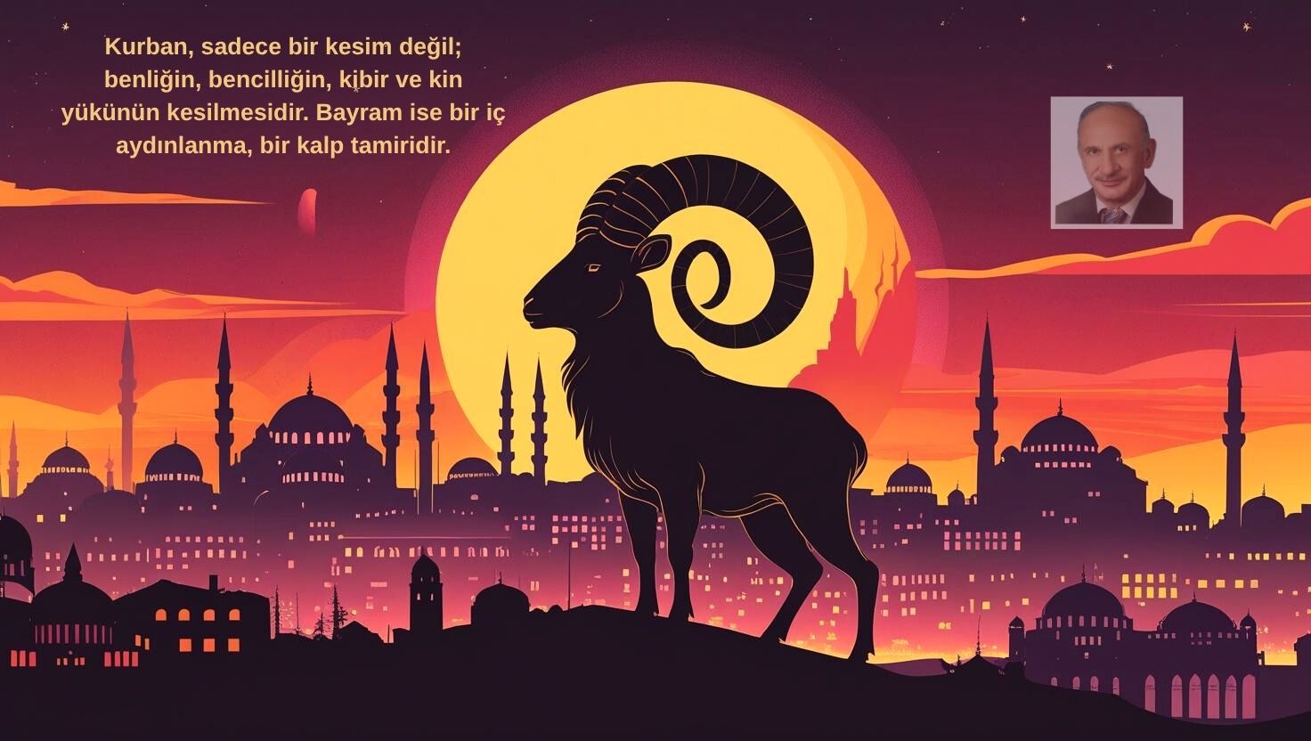 Ümit Şevki Somyürek’ten Kurban Bayramı Mesajı: "Kelamın Kurbanı, Kalemin Bayramı"