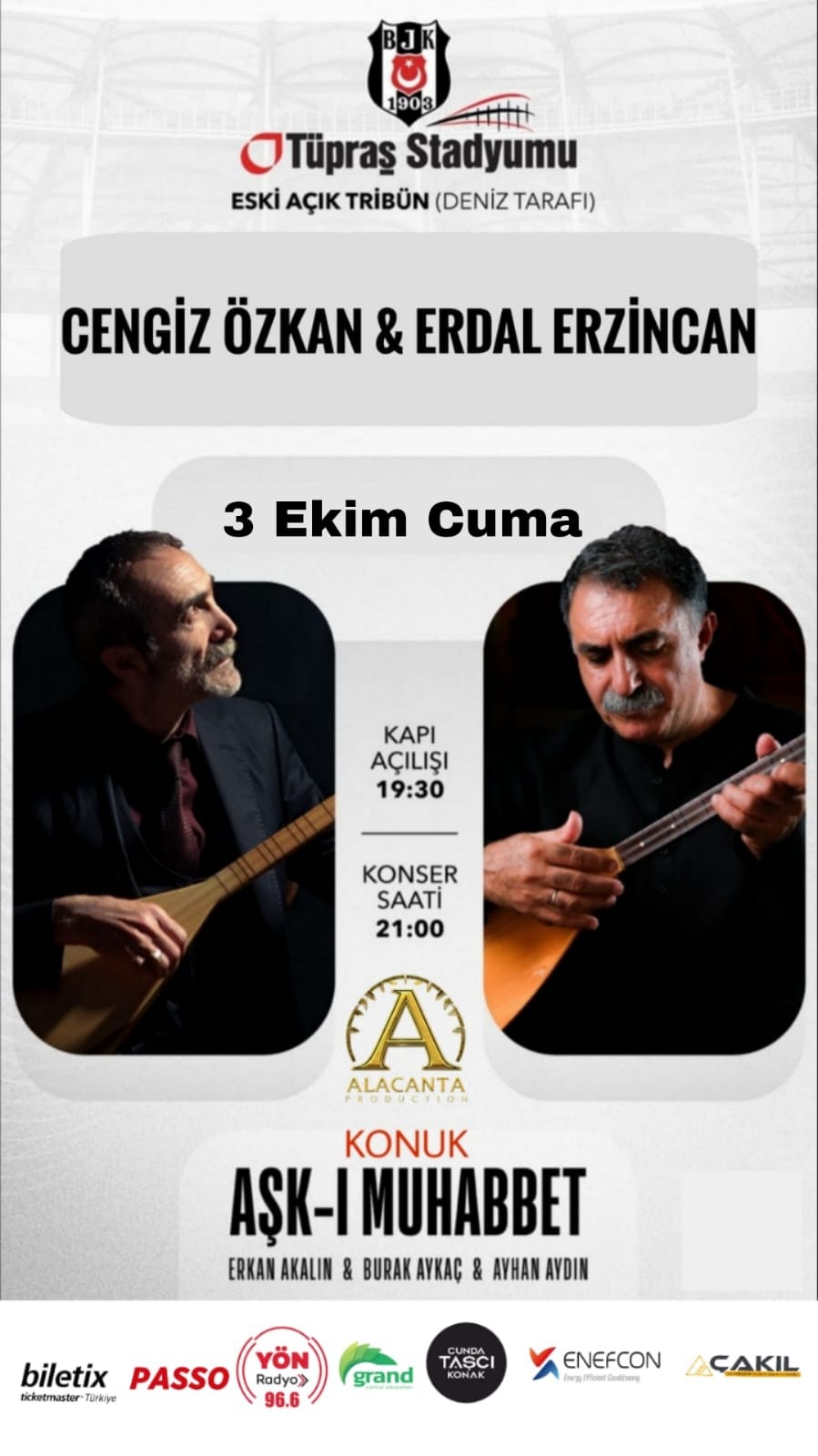 Tarihi Geceye Doğru: Beşiktaş’ta Türk Halk Müziği Rüzgârı Esecek!