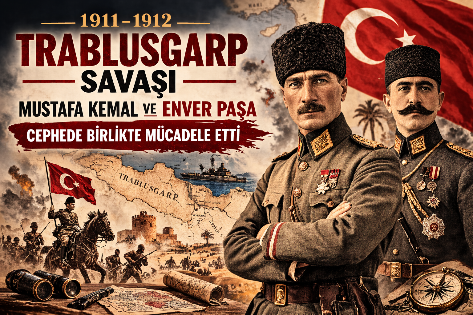 Trablusgarp Savaşı’nda Enver Paşa’nın Rolü