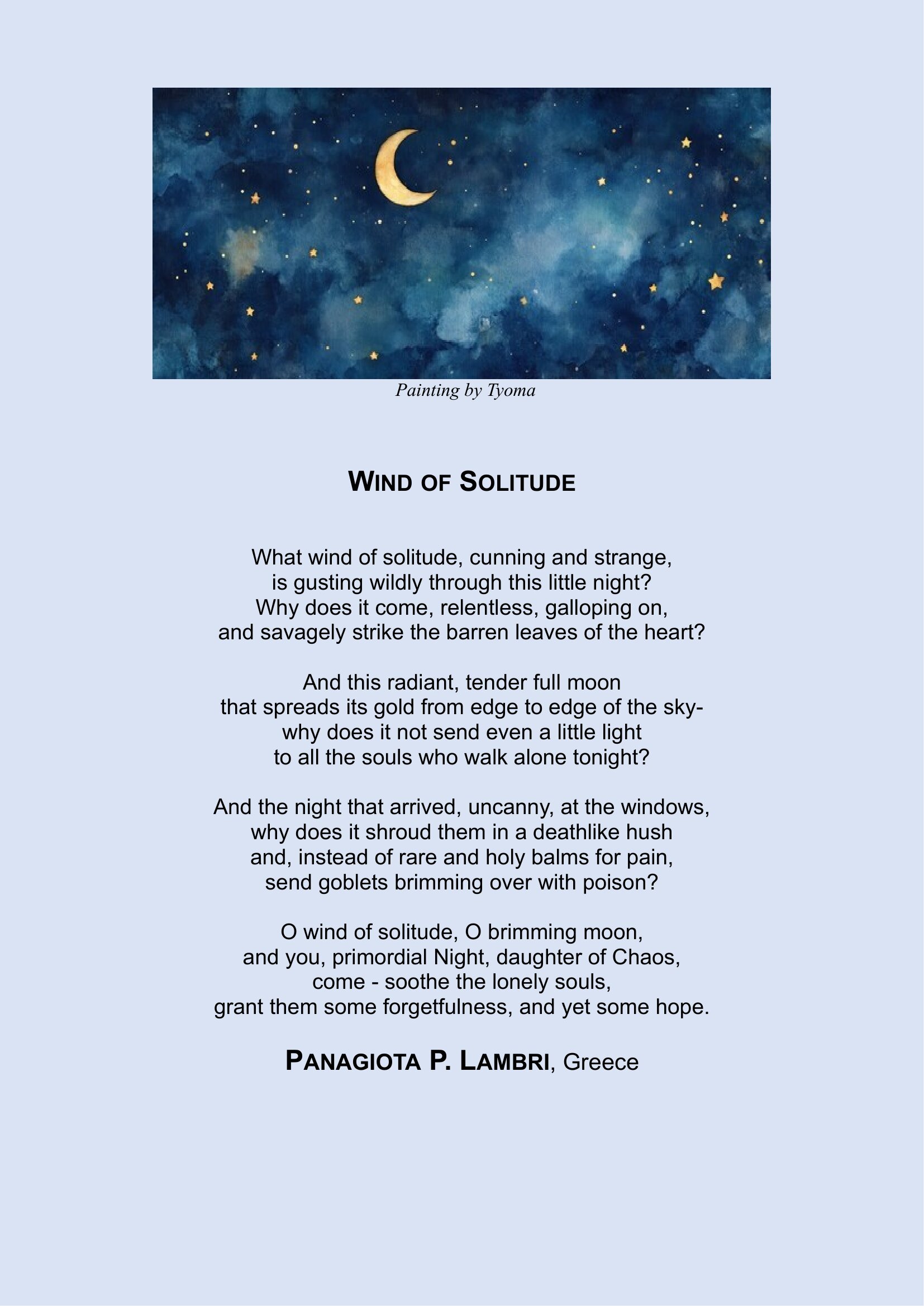 Yalnızlık Rüzgarı