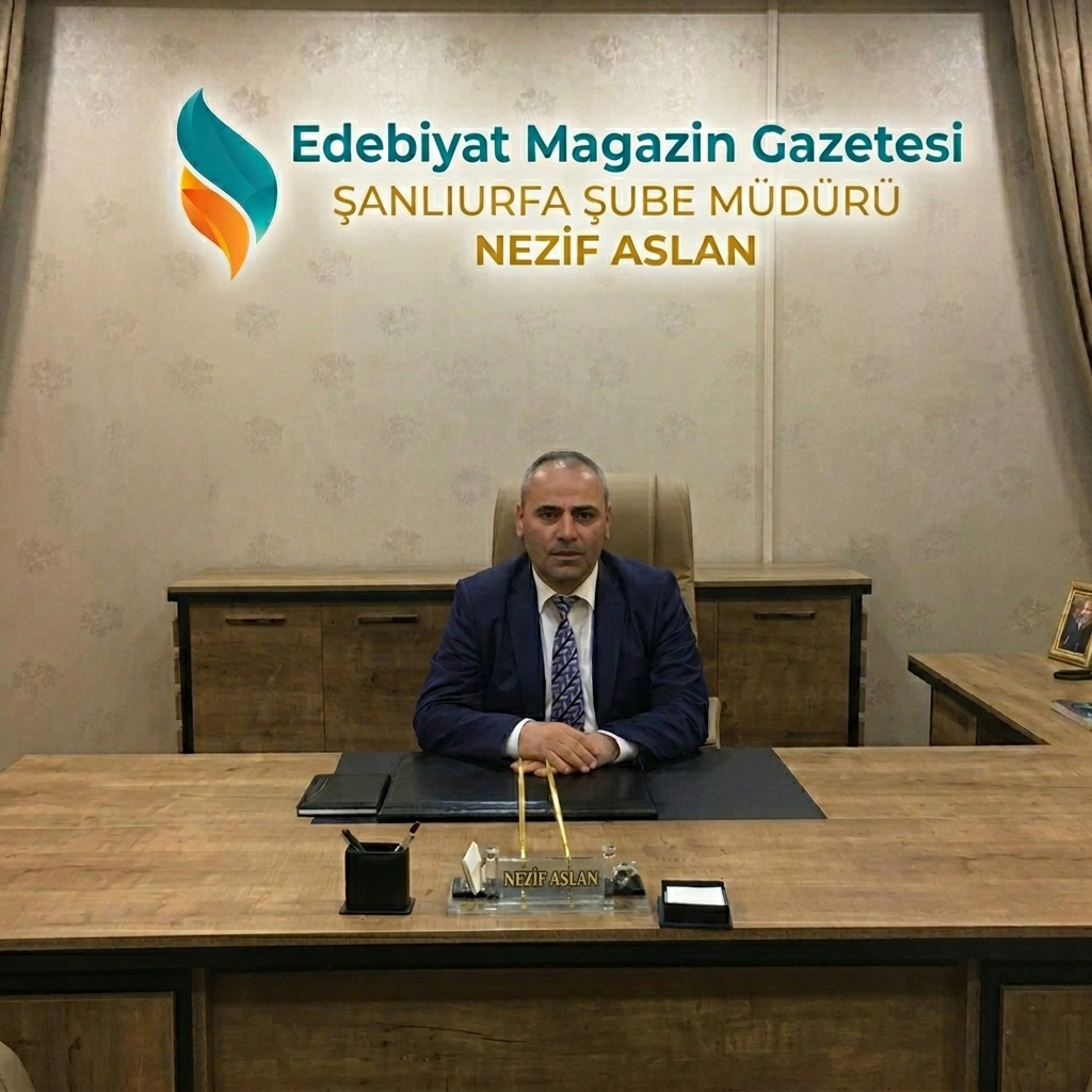 Edebiyat Magazin Gazetesi Şanlıurfa Şube Müdürlüğüne Nezif Aslan Atandı