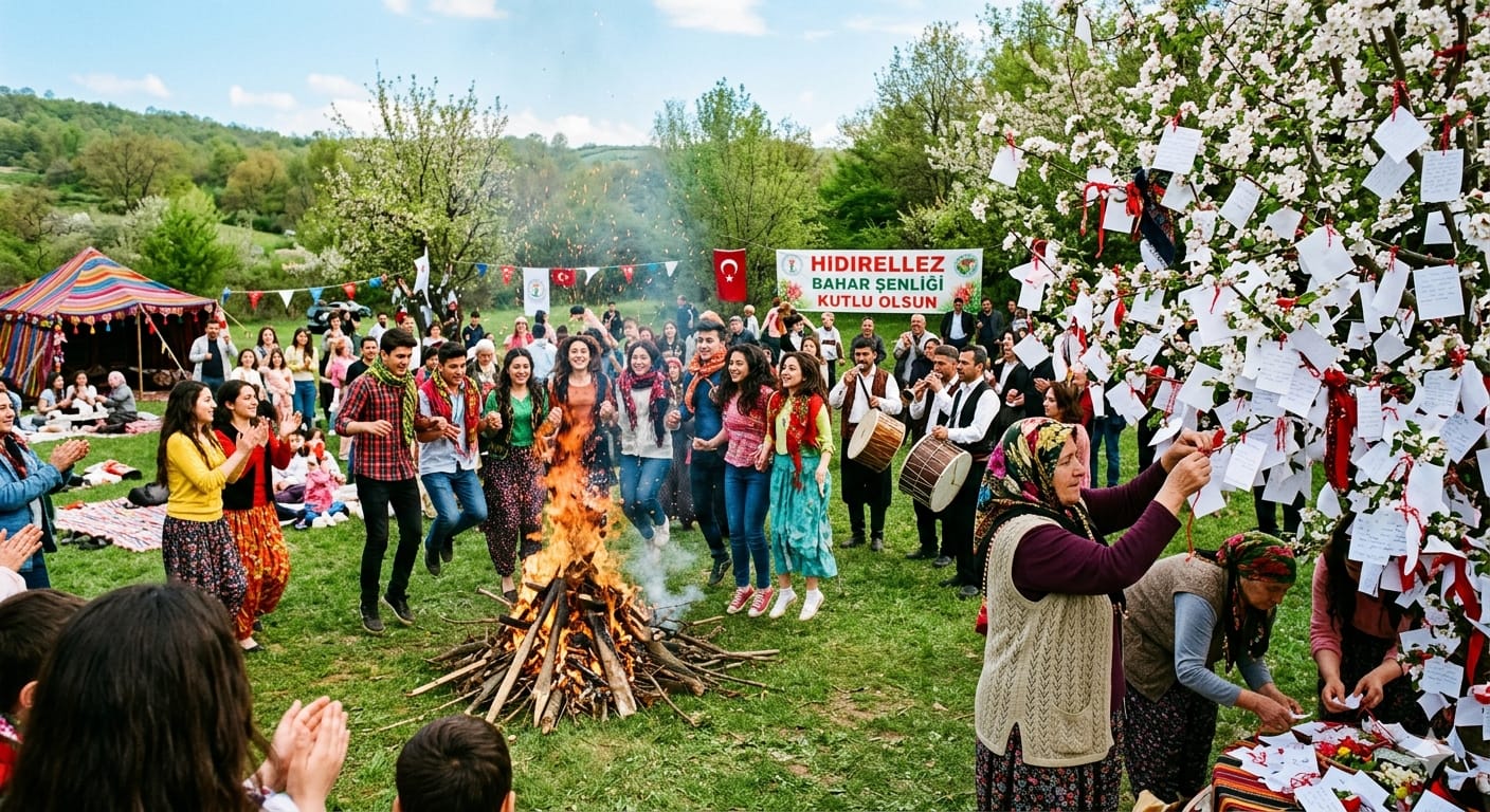 Hatay’da Hıdırellez Mucizesi: Dilekler Kardeşlik İçin Diledi