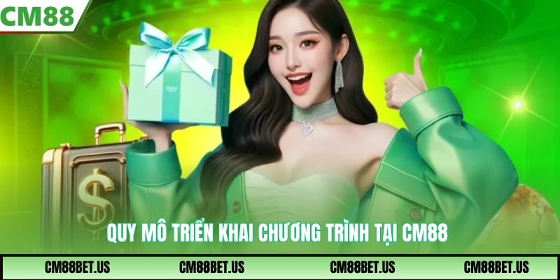 Quy mô triển khai chương trình tại CM88