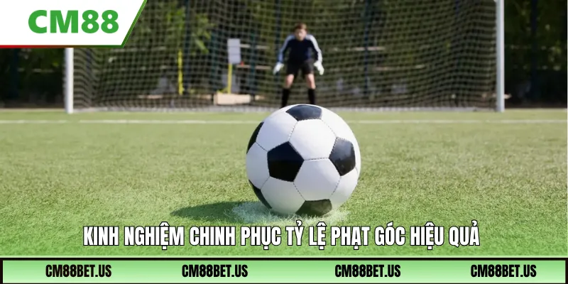 Kinh nghiệm chinh phục tỷ lệ phạt góc hiệu quả